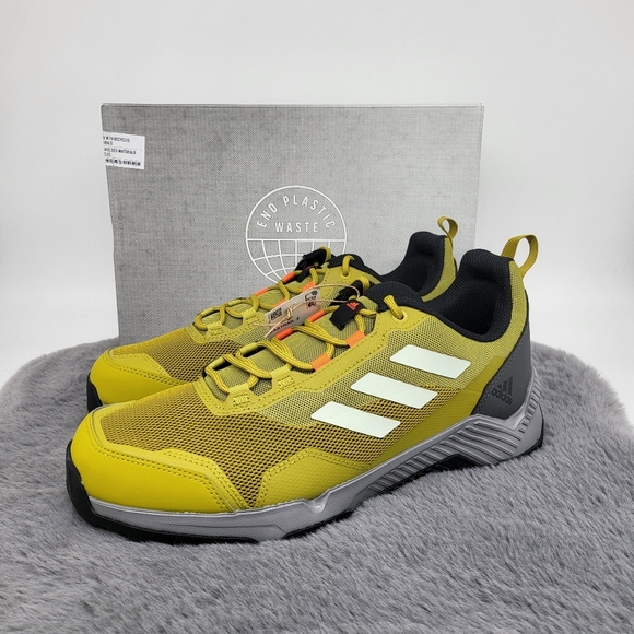 New Adidas Eastrail 2.0 'Pulse Olive' Men's Hiking Shoes Size 11 - Picture 6 of 7